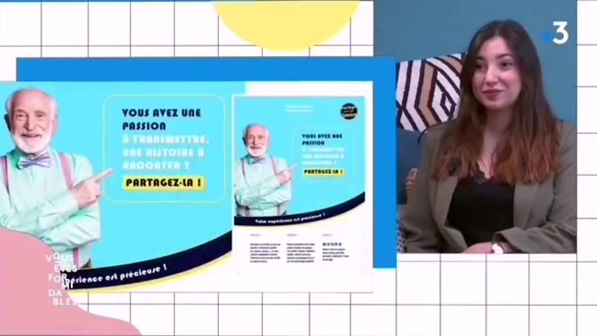 Notre passage sur France 3 - Vous êtes formidables